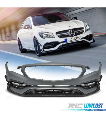 PARE CHOCS FRONTAL MERCEDES CLA X117 C117 17-19 LOOK AMG PDC