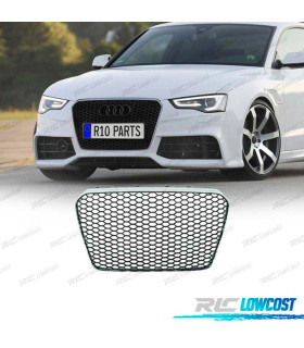 CALANDRE AUDI A5 12-16 LOOK RS5 NOIR CHROME