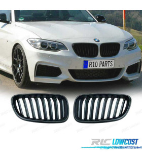 CALANDRE BMW F22 F23 LOOK M PERFORMANCE NOIR MAT