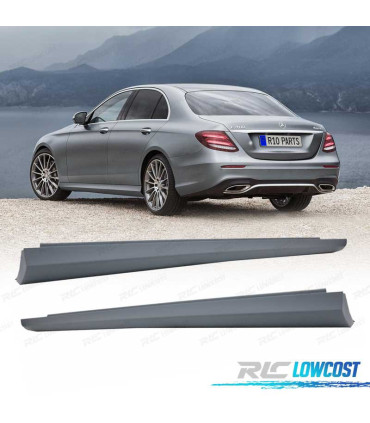 BAS DE CAISSE MERCEDES CLASSE E 220-500 W213 16- LOOK AMG