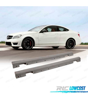 BAS DE CAISSE MERCEDES CLASSE C W204 COUPÉ 11-14 LOOK AMG