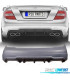 PARE CHOCS ARRIÈRE MERCEDES CLASSE C W204 07-14 LOOK AMG C63