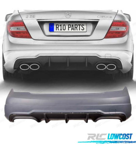 PARE CHOCS ARRIÈRE MERCEDES CLASSE C W204 07-14 LOOK AMG C63