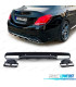 DIFFUSEUR MERCEDES CLASSE C W204 14-18 LOOK AMG C63 BERLINE + EMBOUTS D´ÉCHAPPEMENT