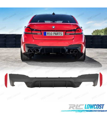 DIFFUSEUR BMW G30 G31 LOOK M5 NOIR MATE