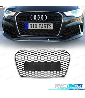 CALANDRE AUDI A6 4G 14 18 LOOK RS6 CHROMÉ