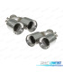 EMBOUTS D´ÉCHAPPEMENT BMW G30 G31 17-20 LOOK M5 CHROMÉ