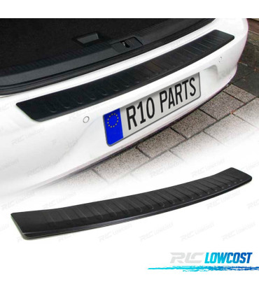 PROTECTION SEUIL COFFRE POUR VOLKSWAGEN VW PASSAT B8 3G VARIANT 14- NOIR MAT