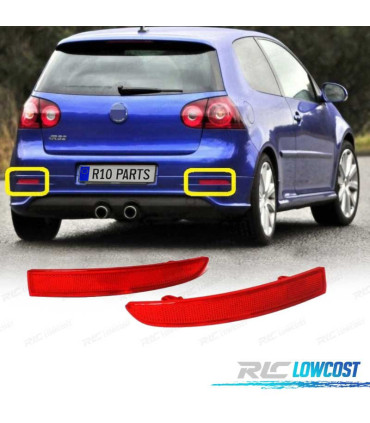 CATADIOPTRES VOLKSWAGEN VW GOLF 5 03-08 DIFFUSEUR LOOK R32