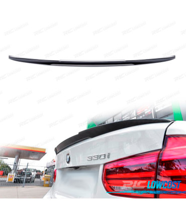 AILERON BECQUET BMW F30 F80 LOOK M4 NOIR BRILLANT