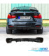 DIFFUSEUR ARRIÈRE BMW F34 GT 13-19 LOOK M PERFORMANCE NOIR BRILLANT 2 SORTIES GAUCHE