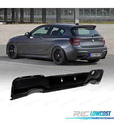 DIFFUSEUR BMW F20 F21 11-15 LOOK M-PERFORMANCE DOUBLE SORTIES 2 CÔTÉS