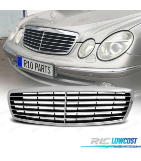CALANDRE MERCEDES E W211 02-06 CHROMÉ