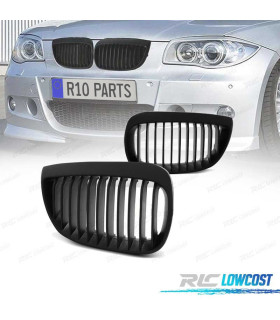 CALANDRES BMW E87 04-07 NOIR MAT