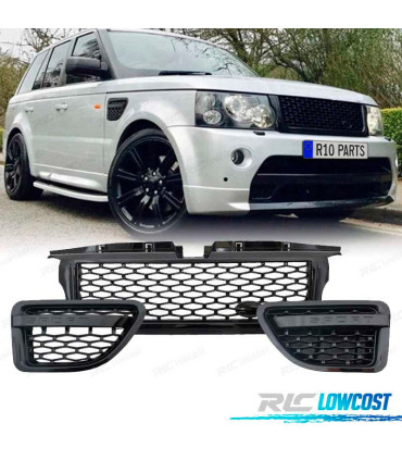 CALANDRES + LATÉRALES RANGE ROVER SPORT 05-09 LOOK BLACK EDITION
