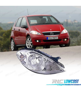 PHARE DROIT MERCEDES CLASSE A W169 04-08 H7-H7