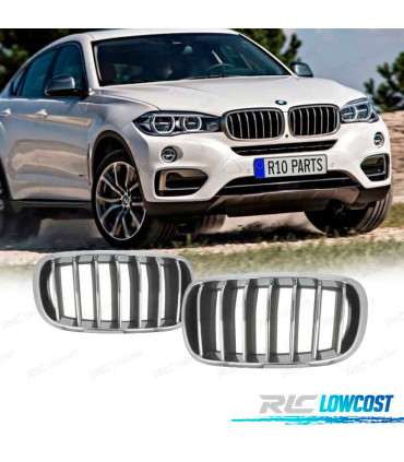 CALANDRE BMW X6 F16 14-19 CHROMÉ