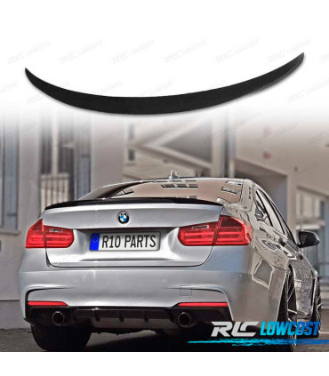 AILERON BECQUET LAME COFFRE BMW F30 11-18 BERLINE LOOK M PERFORMANCE ABS