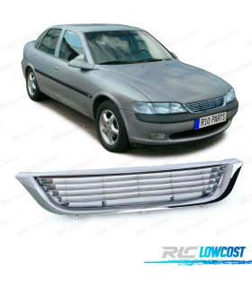 GRILLE AVANT SANS LOGO VECTRA B 95-98 CHROMÉ