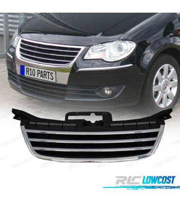 CALANDRE VOLKSWAGEN VW TOURAN 03-06 NOIR CALANDRES CHROMÉ