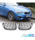 CALANDRE BMW F22 F23 LOOK M PERFORMANCE NOIR CHROMÉ