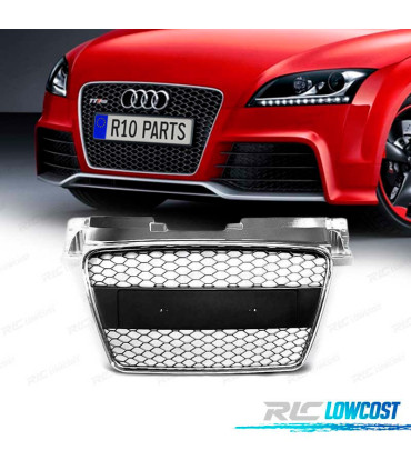CALANDRE AUDI TT 06-14 LOOK RS CHROMÉ