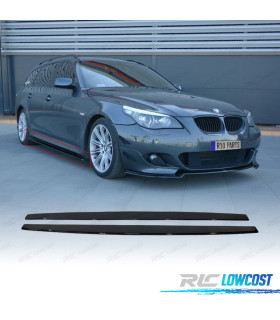 RAJOUT DE BAS DE CAISSE BMW E60 03-10 LOOK M M5 NOIR BRILLANT