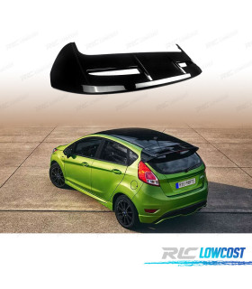 AILERON SPOILER FORD FIESTA MK7 08-17 LOOK ST NOIR BRILLANT