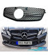 CALANDRE MERCEDES CLASSE E W212 09-13 LOOK AMG CHROMÉ NOIR