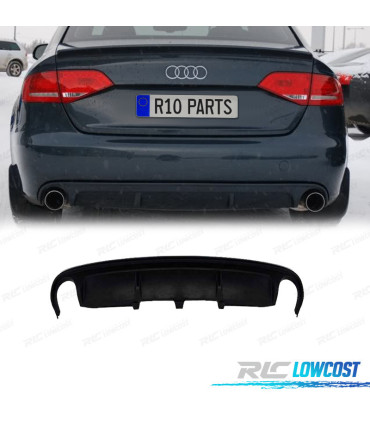 DIFFUSEUR AUDI A4 B8 07-11 LOOK RS O---O