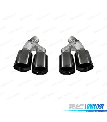 EMBOUTS D´ÉCHAPPEMENT BMW G30 G31 20- LOOK M5 NOIR