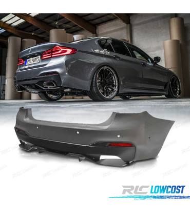 PARE-CHOCS ARRIÈRE BMW G30 17-20 LOOK M PERFORMANCE PDC 6