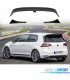 AILERON SPOILER VOLKSWAGEN VW GOLF 7 7.5 GTI R 12-20 LOOK CLUBSPORT NOIR BRILLANT