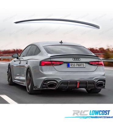 AILERON BECQUET LAME COFFRE AUDI A5 F5 SPORTBACK 16-19 LOOK S5