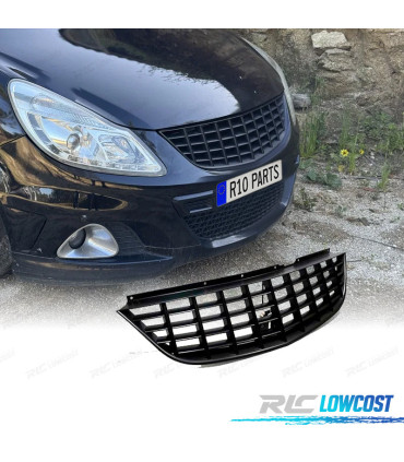 CALANDRE OPEL CORSA D 07-11 LOOK OPC NOIR