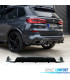 DIFFUSEUR BMW X5 G05 18-22 LOOK M PERFORMANCE NOIR BRILLANT