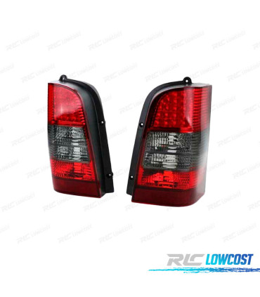 FEUX ARRIÈRE MERCEDES VITO W638 95-03 LED ROUGE FUMÉ