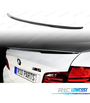 AILERON BECQUET LAME COFFRE BMW F10 10-16 LOOK M PERFORMANCE CARBONE