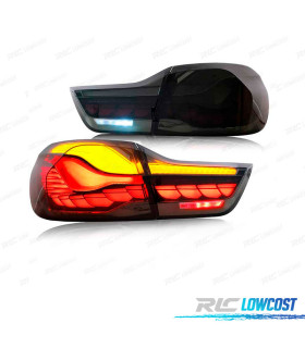 FEUX ARRIÈRE FULL LED BMW F32 F33 F36 F82 LIGHT BAR OLED FUMÉ