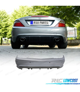 PARE-CHOCS ARRIÈRE MERCEDES SLK R172 11-15 LOOK AMG SORTIE SIMPLE