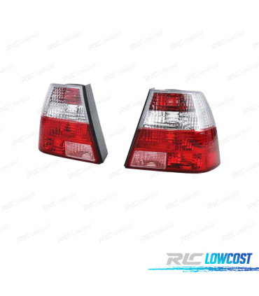 FEUX ARRIÈRE VOLKSWAGEN VW BORA 98-05 ROUGE BLANC