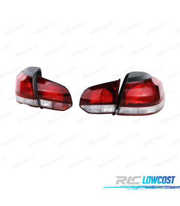 FEUX ARRIÈRE VOLKSWAGEN VW GOLF 6 5K1 AJ5 BERLINE 08- FUMÉ