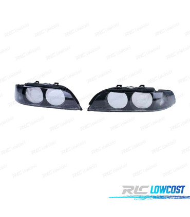 OPTIQUES AVANT BMW E39 95-00 D2S NOIR FUMÉ