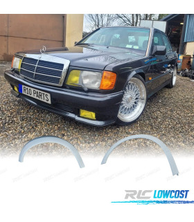 ÉLARGISSEURS D’AILES AVANT MERCEDES 190 W201 83-93 LOOK EVO 1 AMG