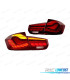 FEUX ARRIÈRE BMW F30 LIGHT BAR OLED FULL LED ROUGE