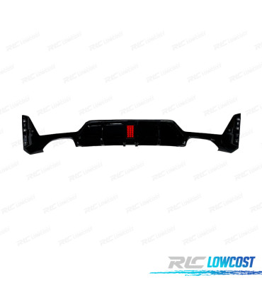 DIFFUSEUR BMW G20 LCI 23-25 LOOK M NOIR BRILLANT + FEU DE FREIN