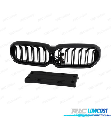 CALANDRE BMW G30 LCI 20-23 LOOK M PERFORMANCE NOIR BRILLANT LED