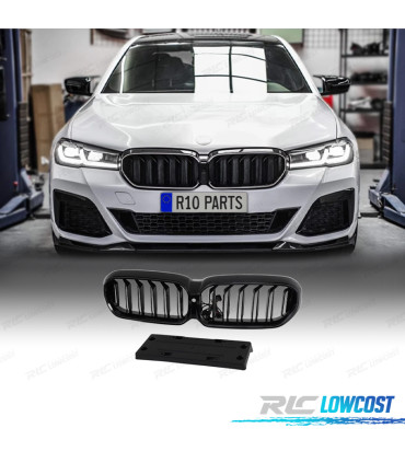 CALANDRE BMW G30 LCI 20-23 LOOK M PERFORMANCE NOIR BRILLANT LED