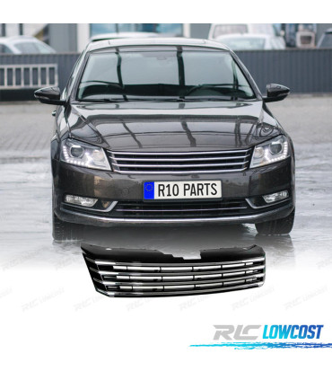 CALANDRE VOLKSWAGEN VW PASSAT LIM.KOMBI 10-14 NOIR CHROMÉ