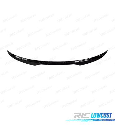 AILERON BECQUET LAME COFFRE BMW X3 G01 LCI 21-24 LOOK M NOIR BRILLANT